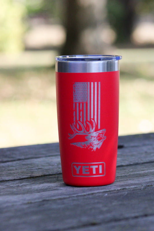 Elk Flag Yeti (10 oz)